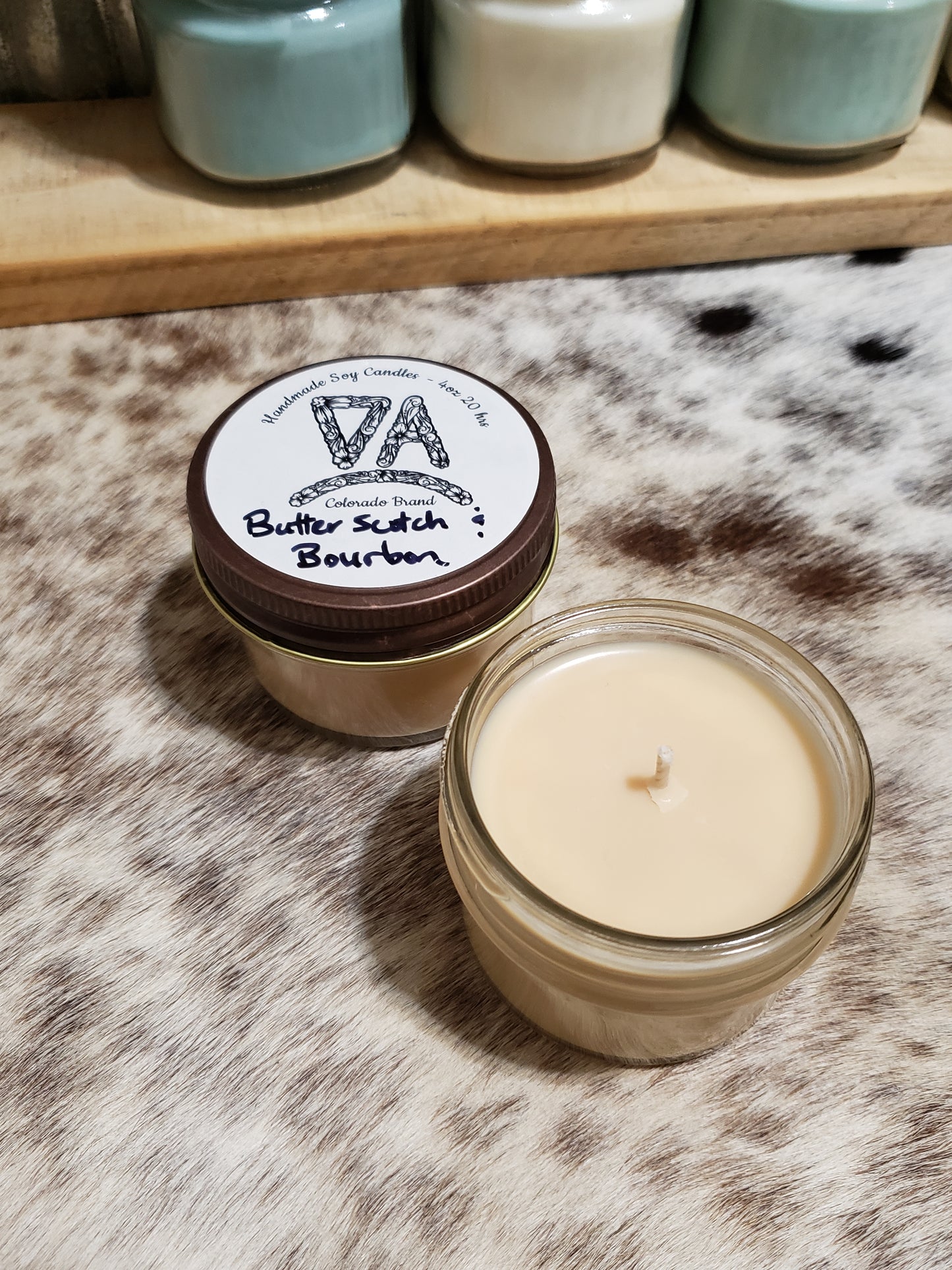 Soy Candle - Butterscotch & Bourbon