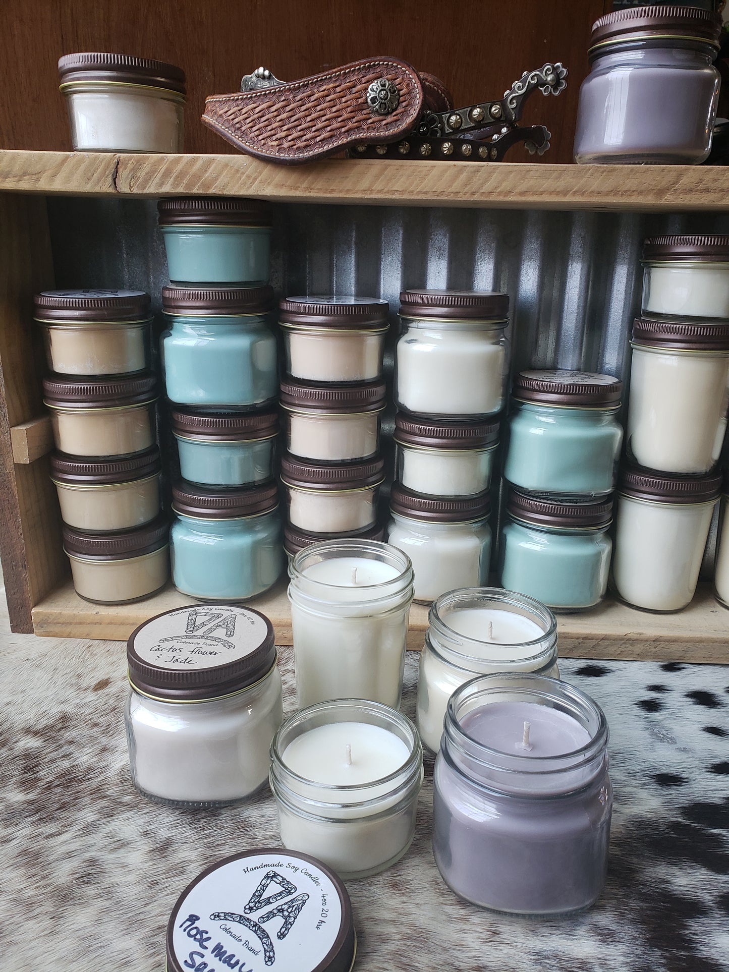 Soy Candle - Caribbean Teakwood
