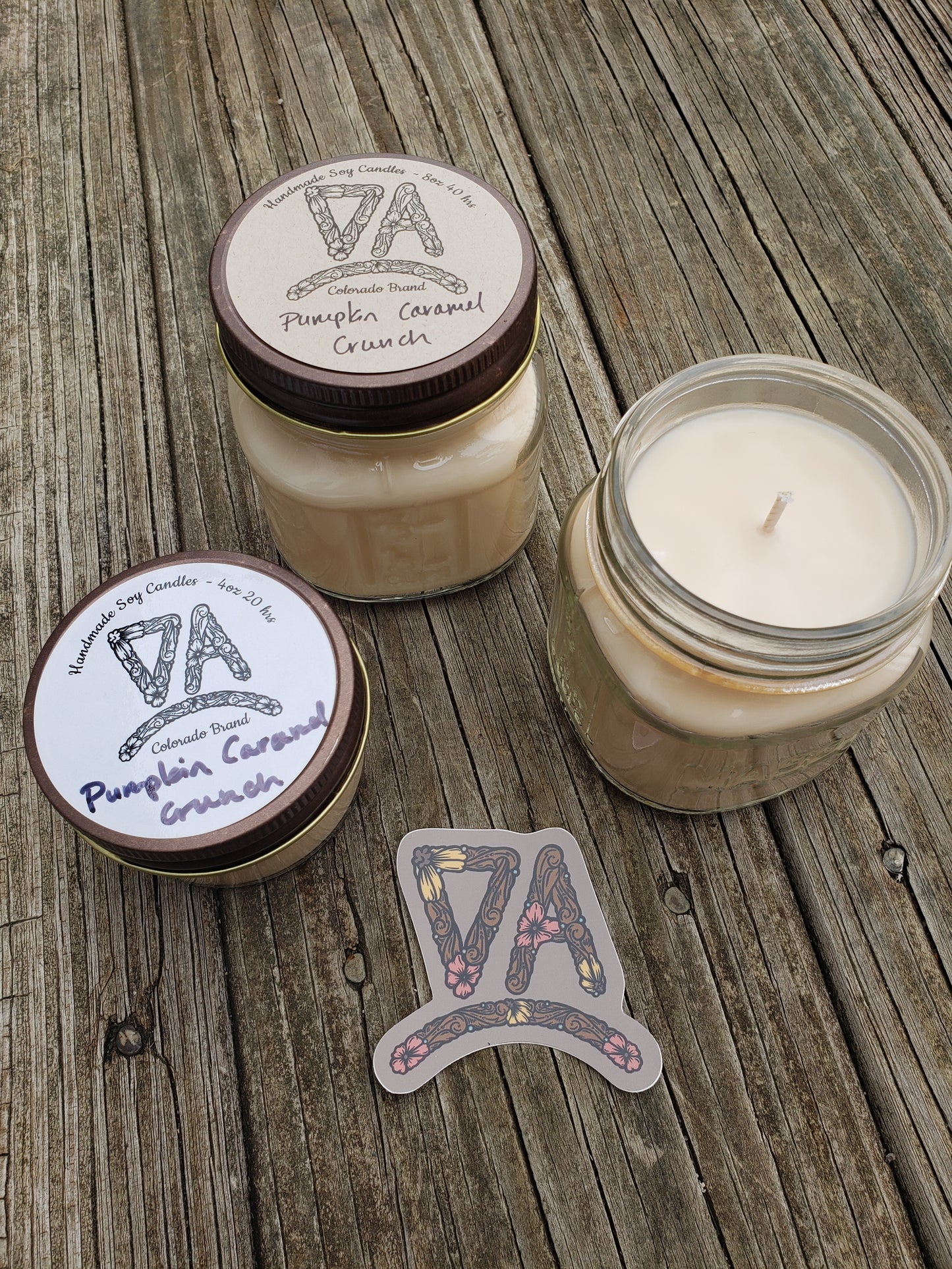 Soy Candle - Pumpkin Caramel Crunch