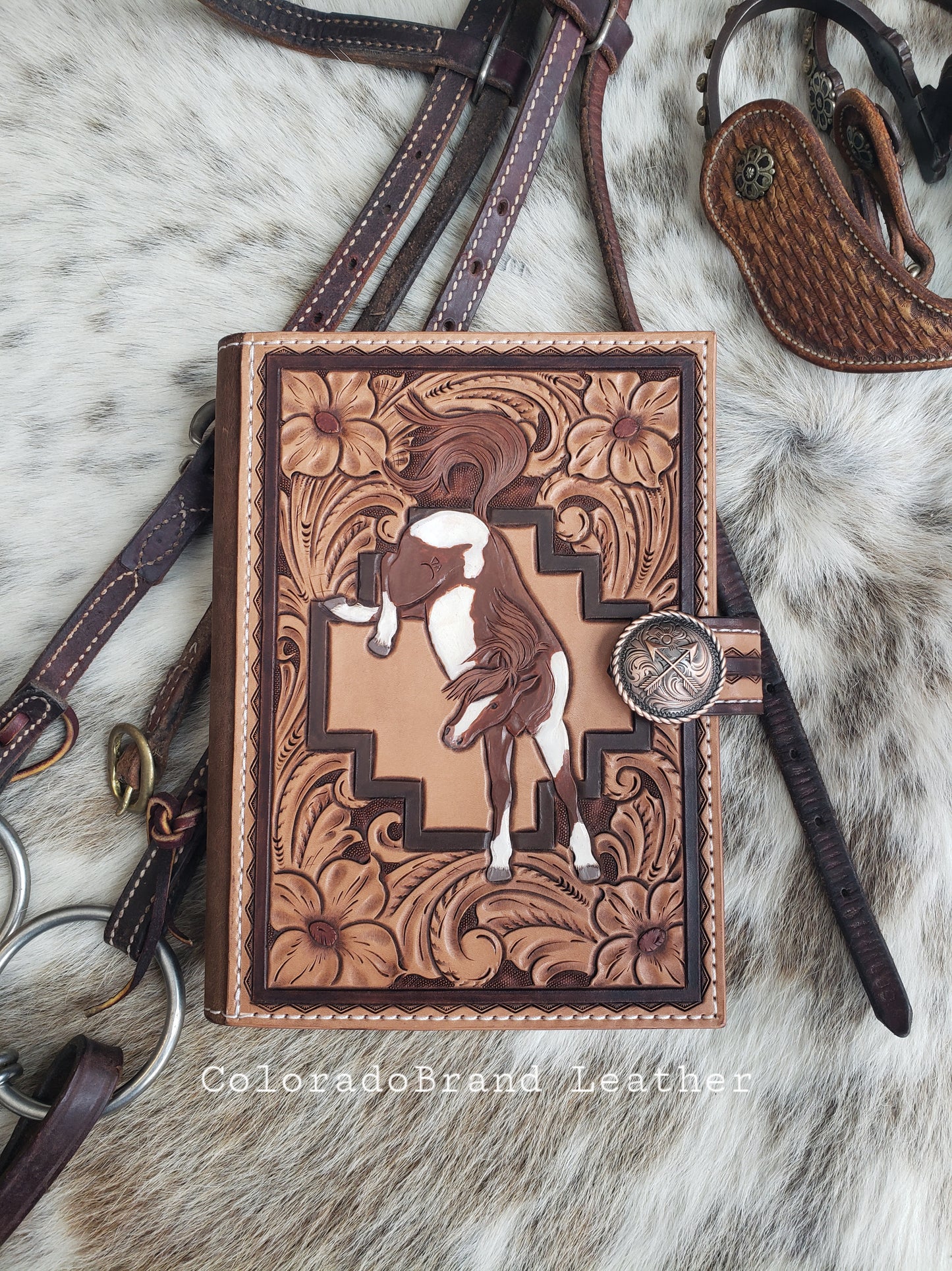 The Buckin' Paint notebook