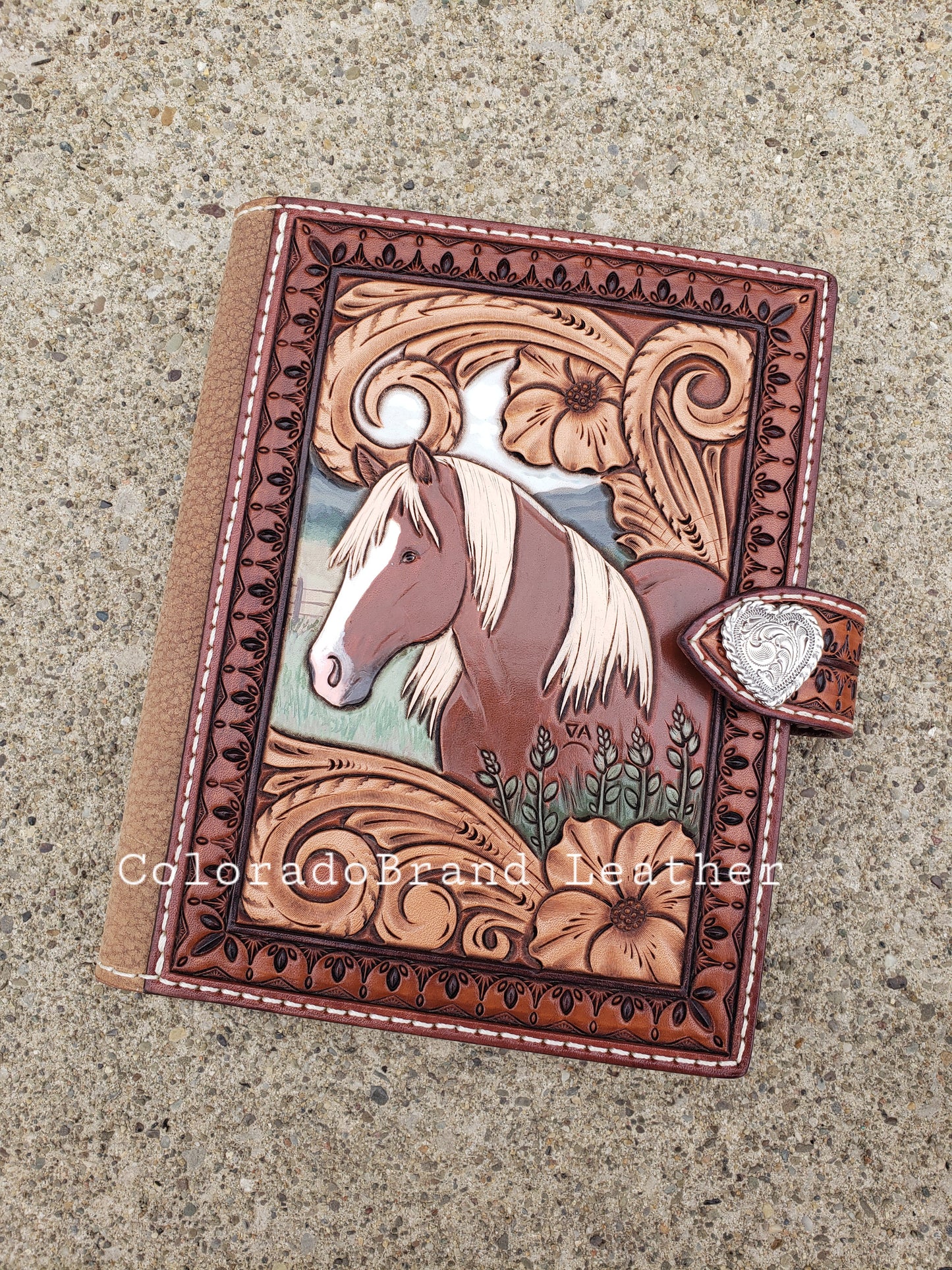 The Flaxen Maned Chestnut notebook