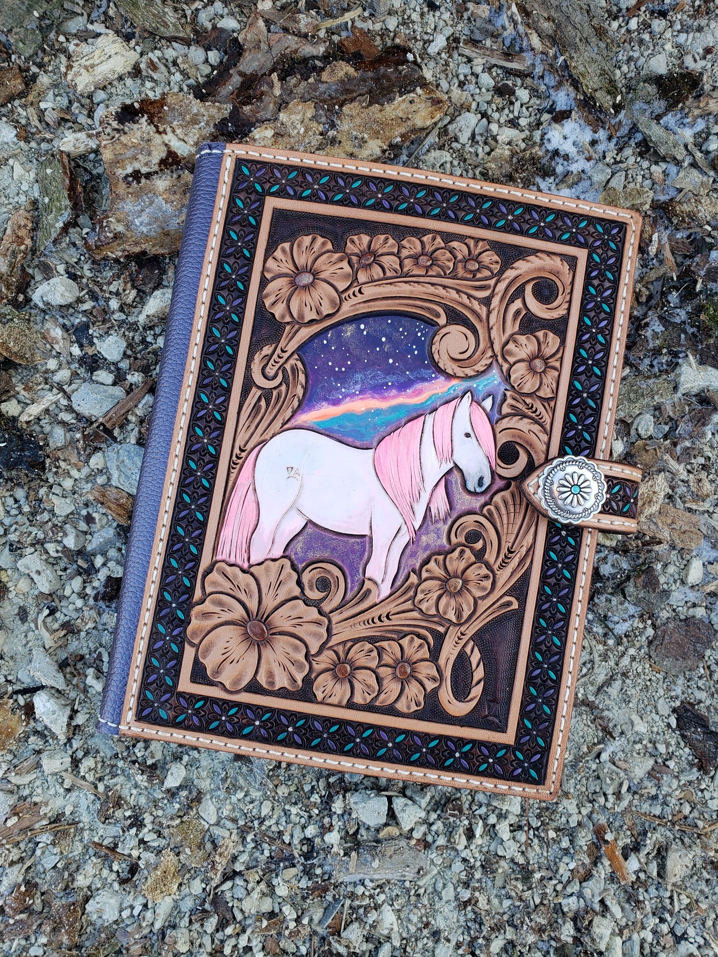 Pink Horse, Purple Sky notebook