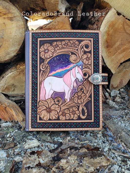 Pink Horse, Purple Sky notebook