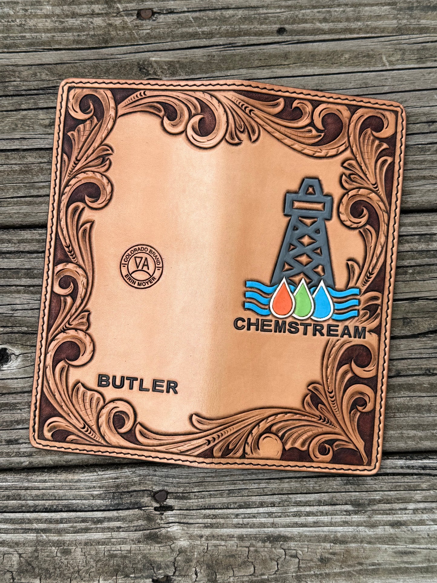Custom Tooled Tallybooks